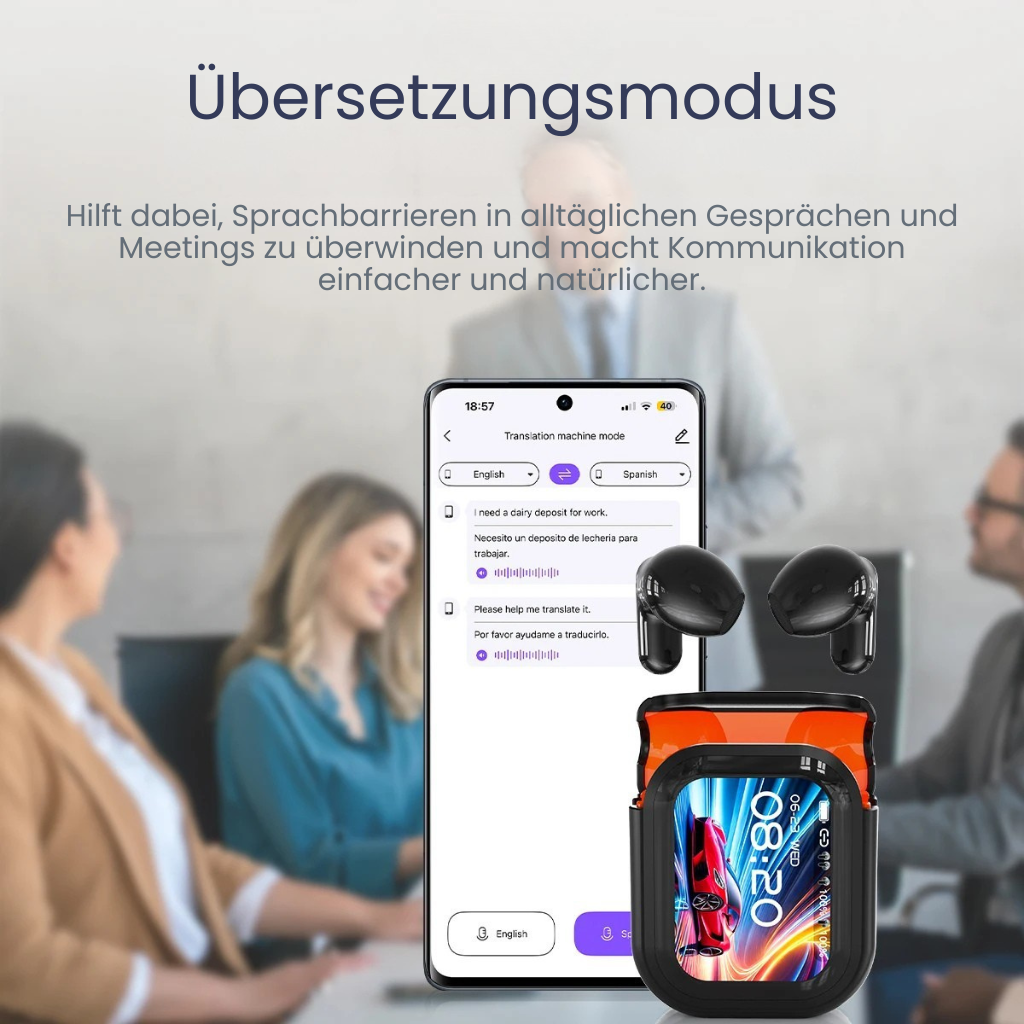 HTC Bilingual – Live-Übersetzungskopfhörer
